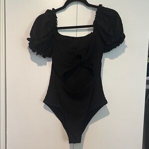 Black Women’s One Piece Swimsuit